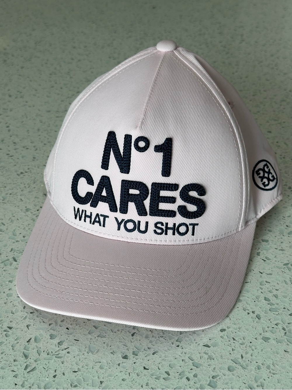 NEW G/FORE No. 1 Cares Snapback Golf Hat in Blush Pink